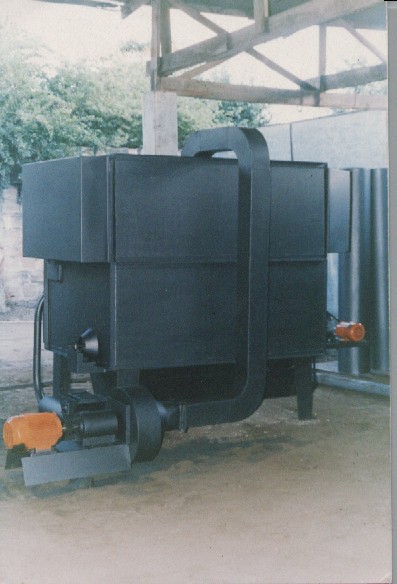 HORNO GENERADOR DE CALOR A BASE DE CASCARILLA DE ARROZ